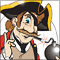 Бесплатная аватарка, рисунок с пиратом